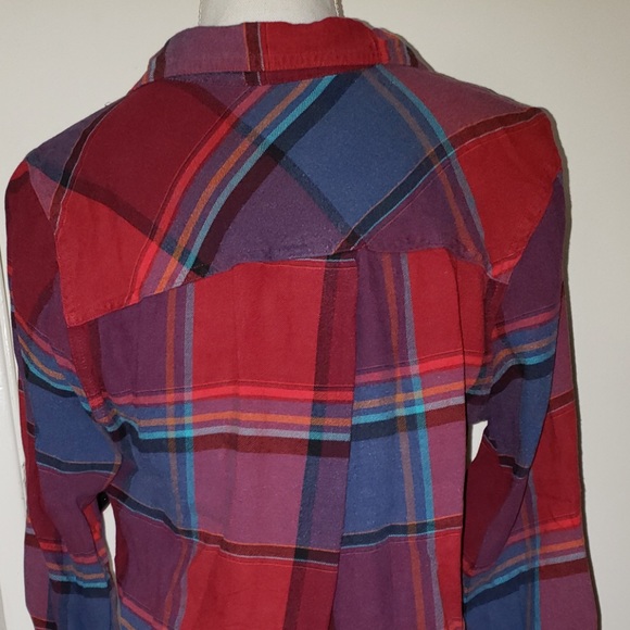 Maurices button up plaid shirt - Picture 3 of 6